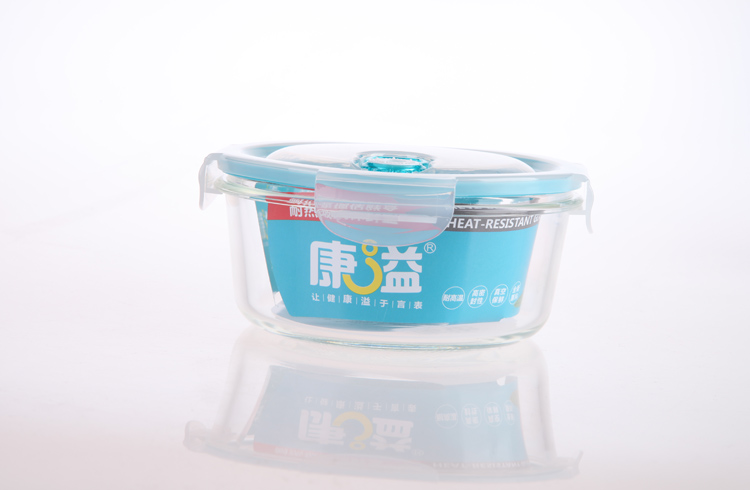 康溢圆形玻璃保鲜盒KY-4613