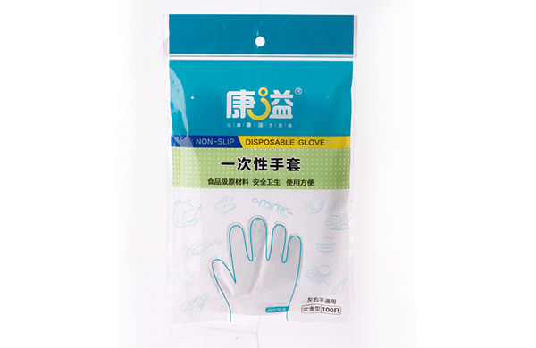 康溢袋装一次性卫生手套(100只)