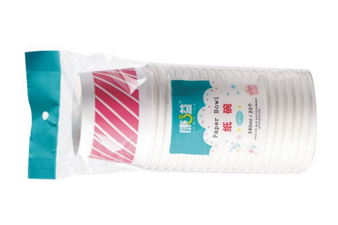 康溢Party系列纸碗340ml(20个)