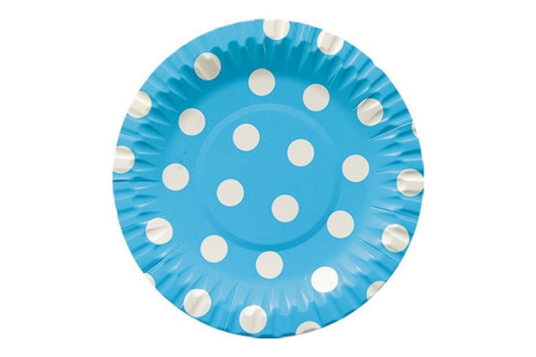 康溢8吋印花纸碟（20个）