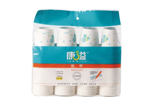 康溢绿松石纸杯180ml(100个)